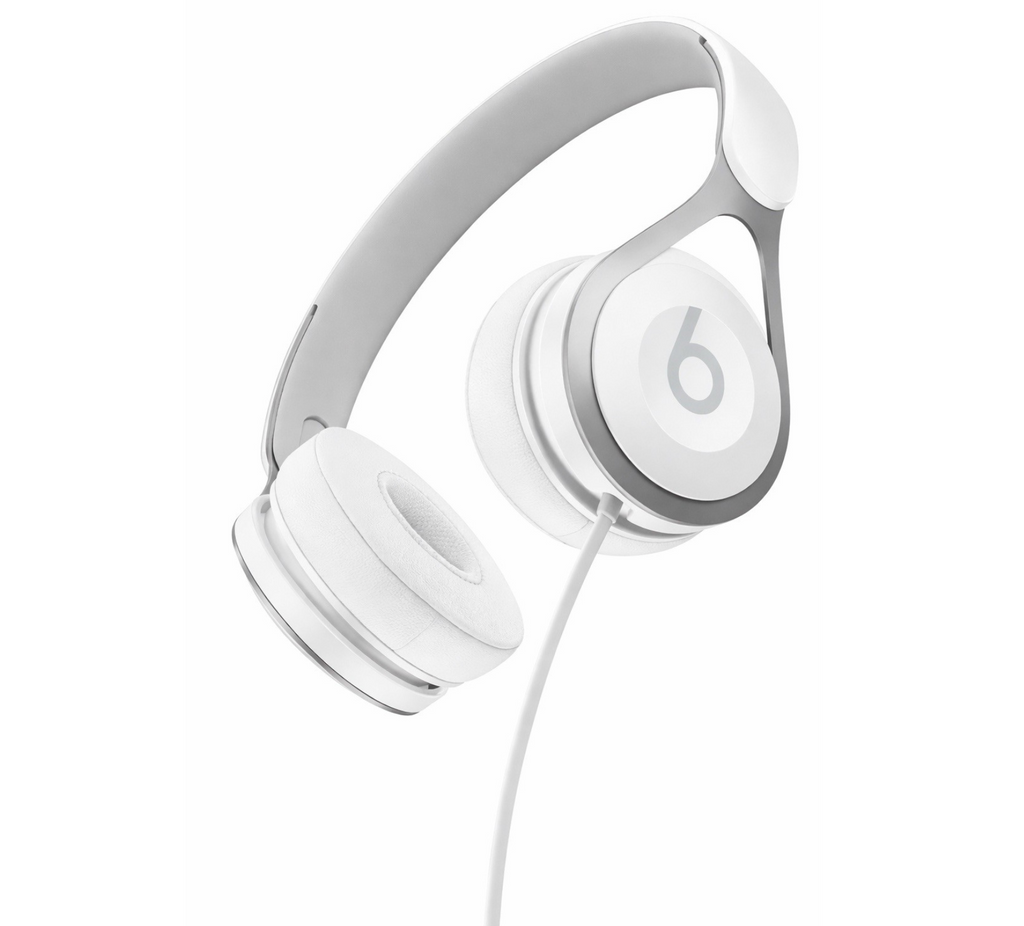 Beats EP On Ear Kopfhörer 3,5 mm mit Mikofonfunktion Remoute Talk Weiß