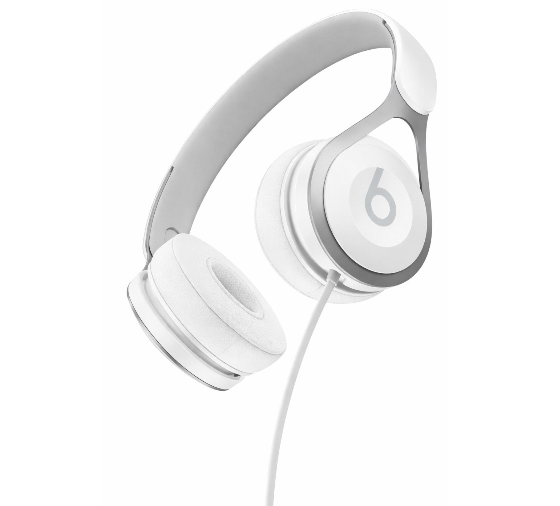 Beats EP On Ear Kopfhörer 3,5 mm mit Mikofonfunktion Remoute Talk Weiß