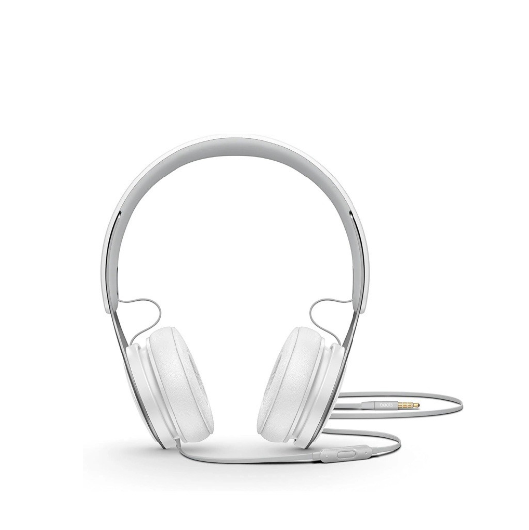 Beats EP On Ear Kopfhörer 3,5 mm mit Mikofonfunktion Remoute Talk Weiß