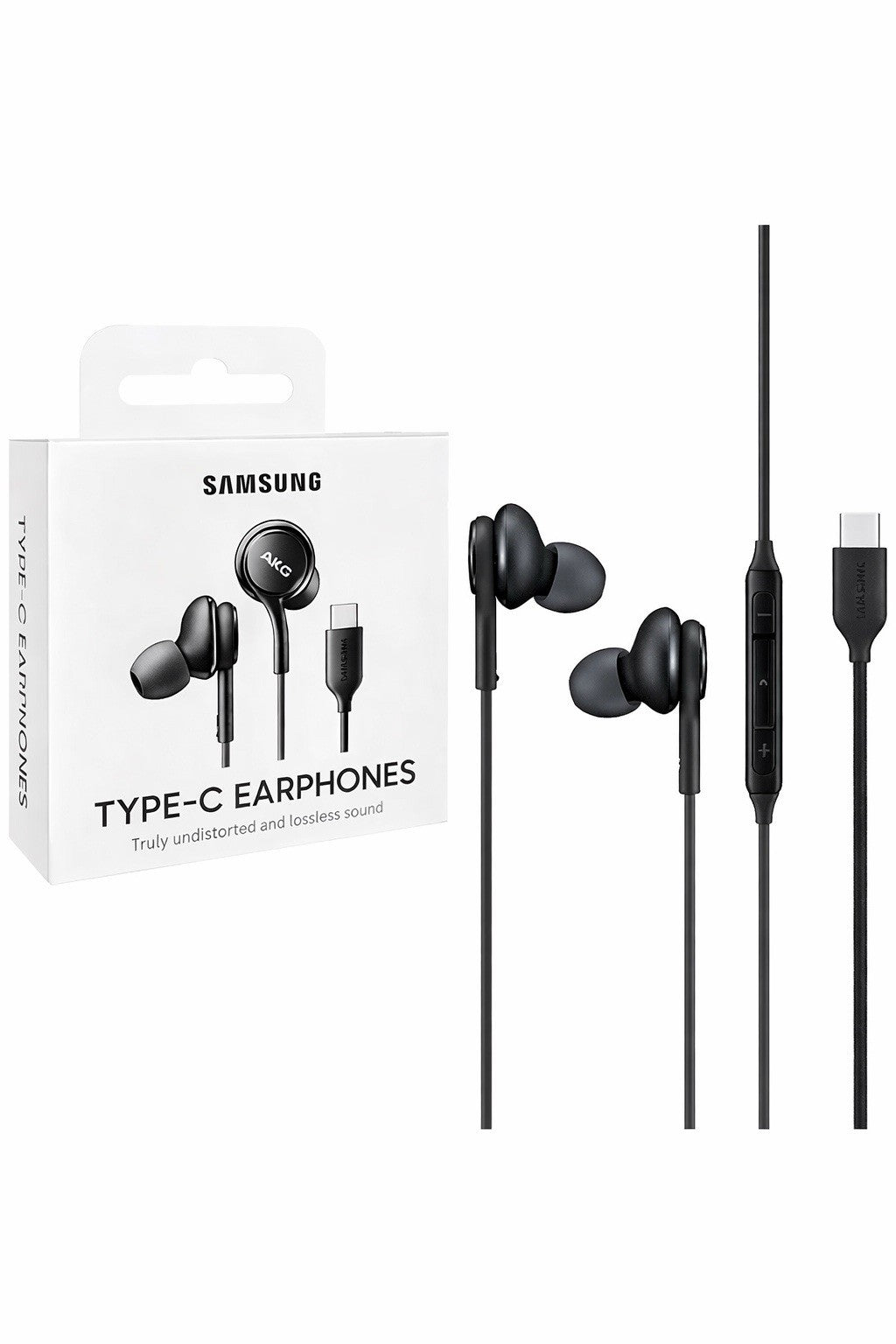 Samsung - AKG EO-IC100BBE Headset InEar Kopfhörer, USB-C schwarz Galaxy