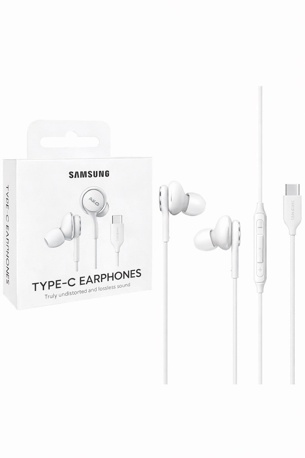 Samsung Stereo In-Ear Headset EO-IC100BWEGEU Kopfhörer Typ C Anschluss weiß