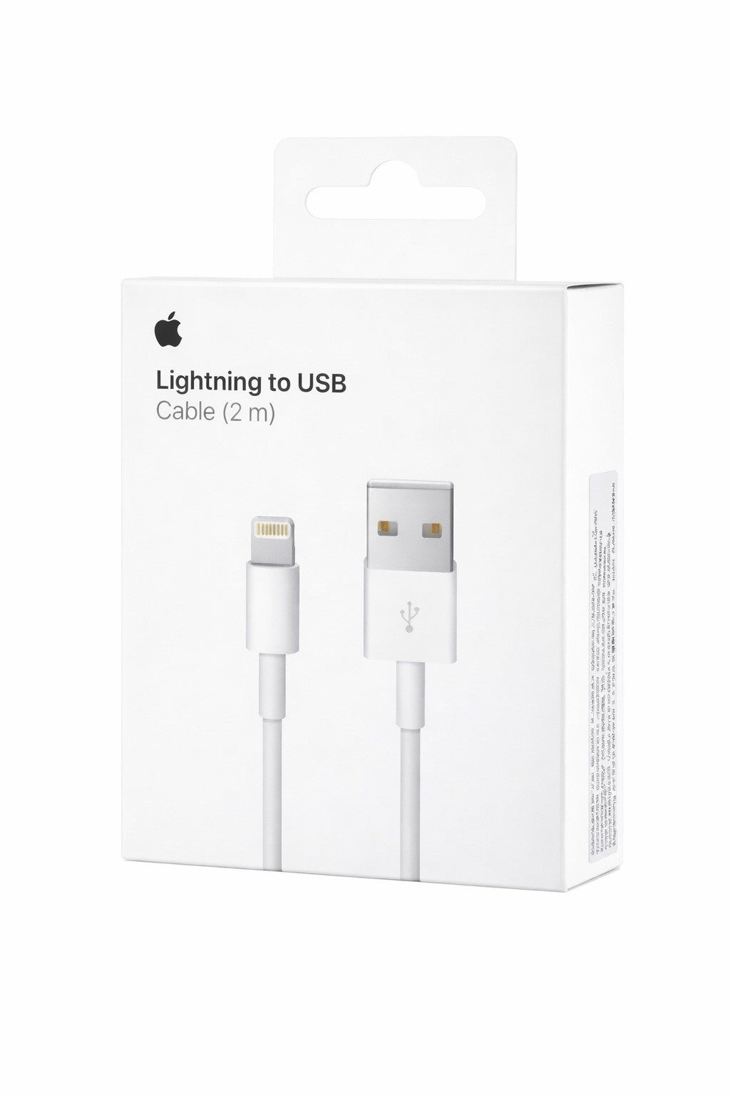 Apple Lightning Kabel MD819ZM/A iPhone X 11 12 13 14 Pro MAX - 2 Meter