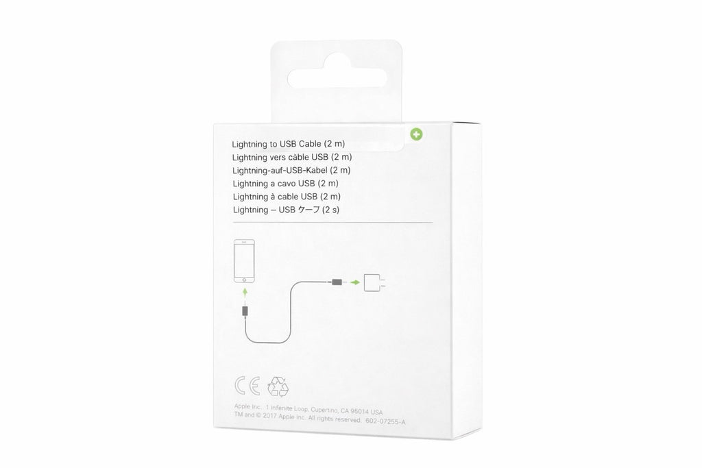 Apple Lightning Kabel MD819ZM/A iPhone X 11 12 13 14 Pro MAX - 2 Meter