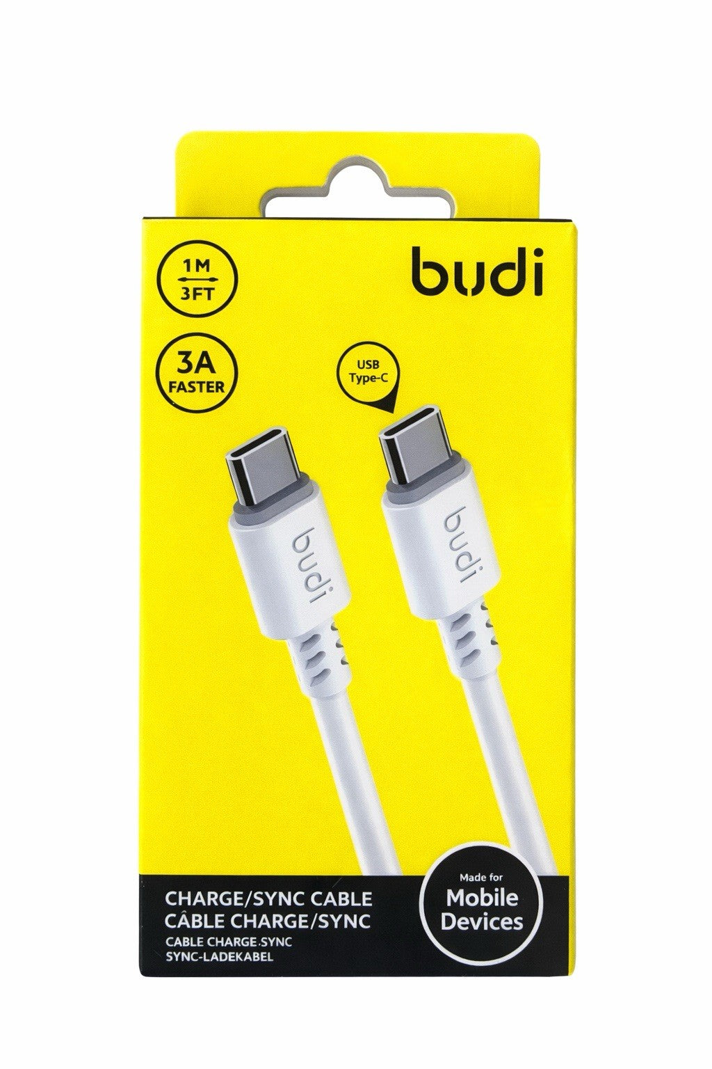 Sendem Schnellladekabel 66W USB-C aud USB C 1 meter Typ C Schnell Ladekabel