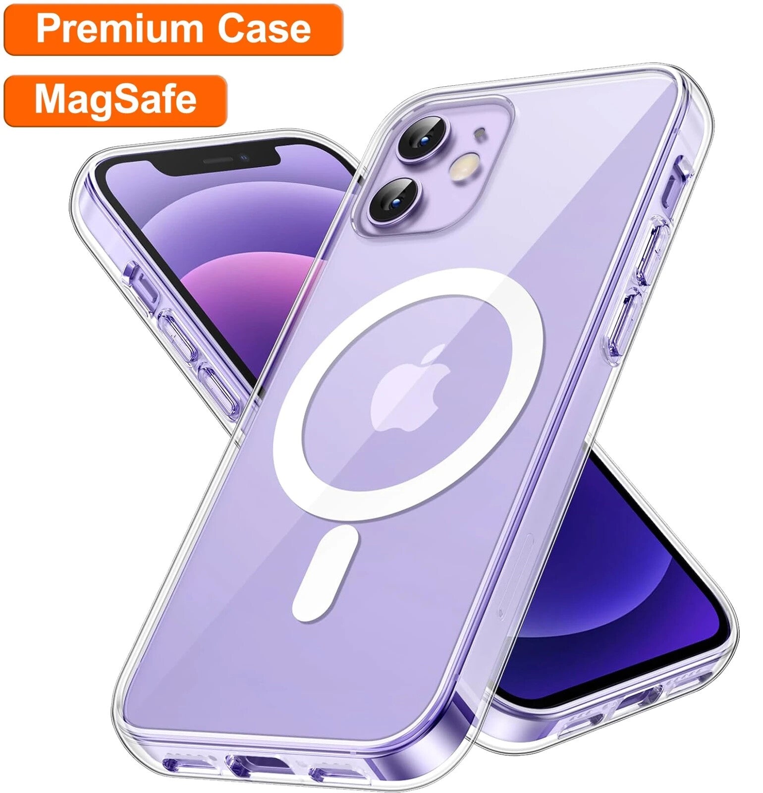 Clear Case Hülle Magnetisch für iPhone 17 16 15 14 13 12 Pro Max Schutz Magnet