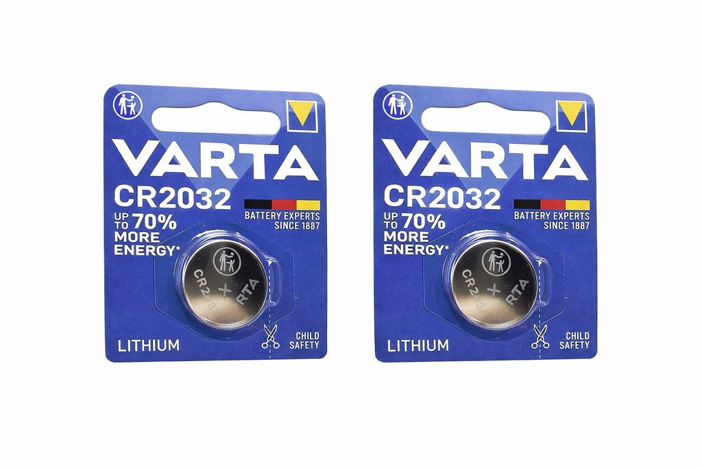 VARTA Batterien 2x  CR2032 DL2032 BR2032 Lithium Knopfzellen 3V AUSWAHL