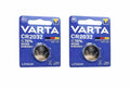 VARTA Batterien 2x  CR2032 DL2032 BR2032 Lithium Knopfzellen 3V AUSWAHL